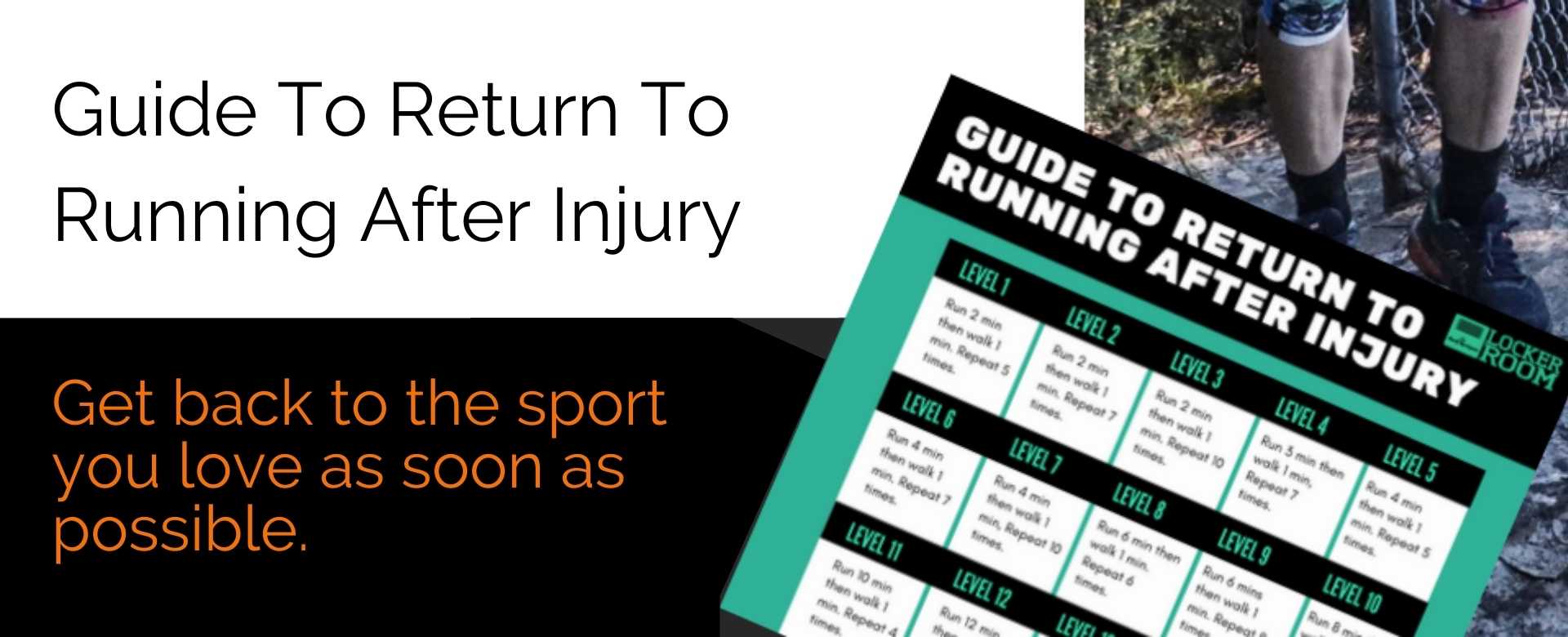 Guide to return to running after injury